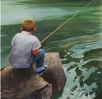 After the Storm by Jerry Whited, Watercolor